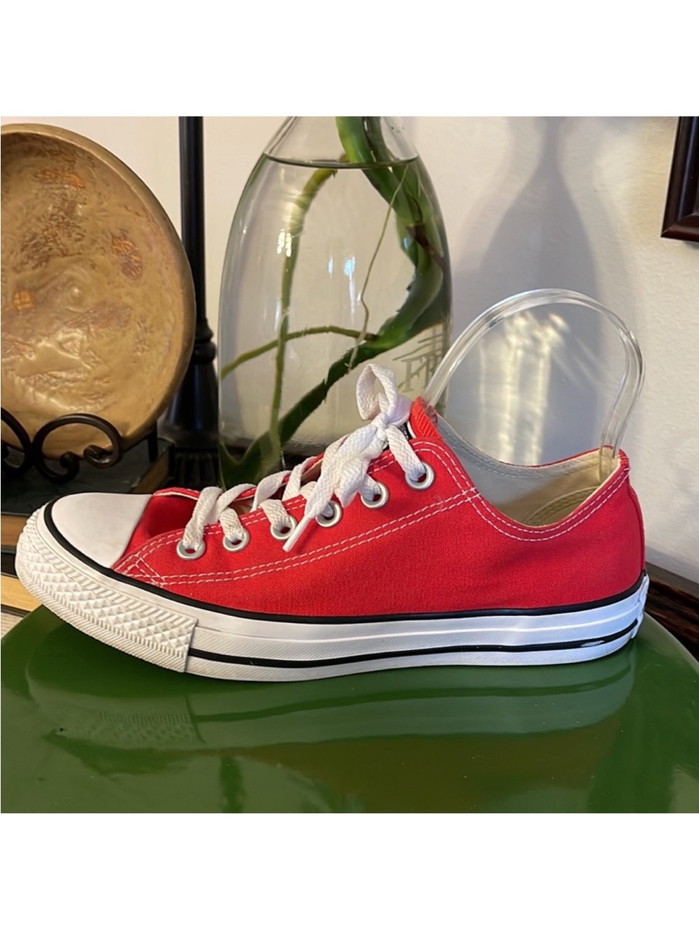Excellent Condition Red Converse - Picture 6 of 8